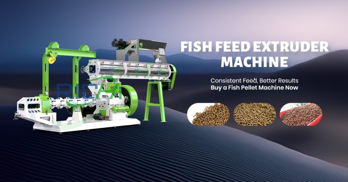 Fish-feed-extruder for twin screw extrusion processing